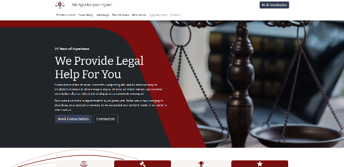 Law Firm Live Demo
